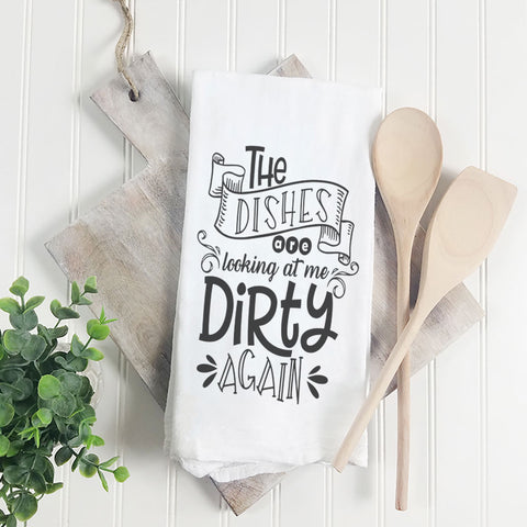 The Dishes are Looking at Me | Towel - Tricia's Gems