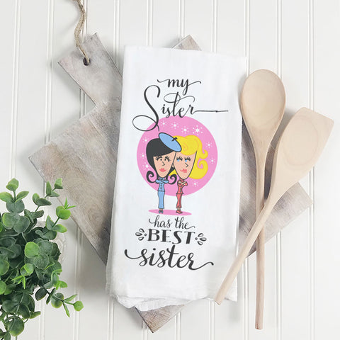 My Sister Has The Best Sister | Towel - Tricia's Gems