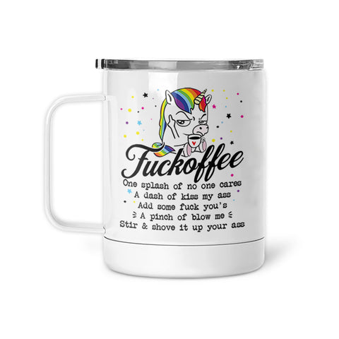 F*ckoffee | Insulated Mug - Tricia's Gems