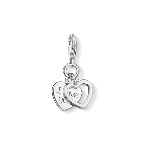 Charm Pendant I Love You Hearts | Thomas Sabo - Tricia's Gems