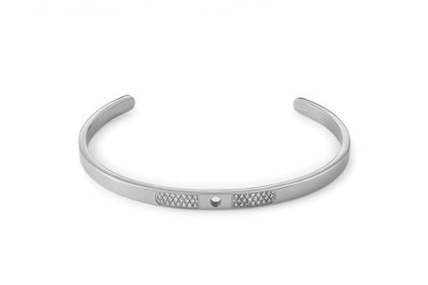 Deluxe Basic Bangle Silver - Tricia's Gems