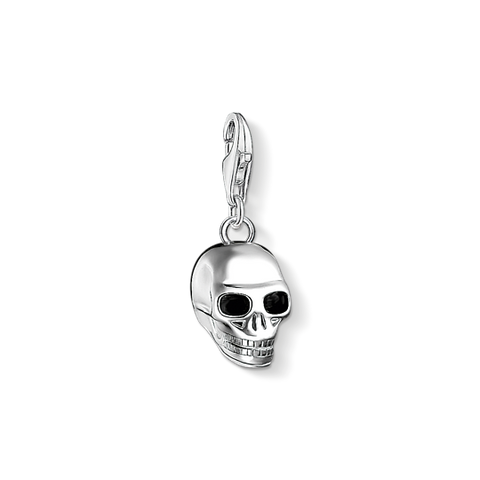 Charm Pendant Skull Silver | Thomas Sabo - Tricia's Gems