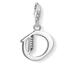 CHARM PENDANT "LETTER O SILVER" - Tricia's Gems