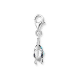 Charm Pendant Fish With Blue Stones Silver | Thomas Sabo - Tricia's Gems