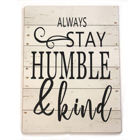 HUMBLE & KIND SIGN - Tricia's Gems