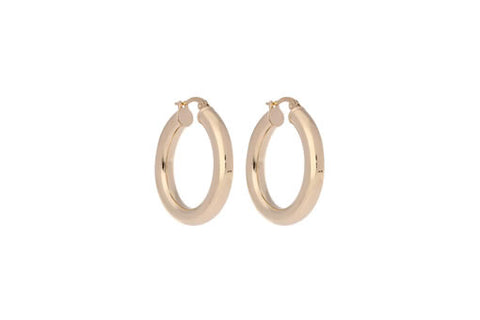 Creolen hoop earrings/Gold - Tricia's Gems