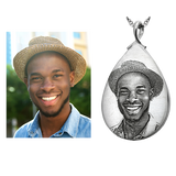 Personalized Heart, Oval, or Double or SingleTeardrop Jewelry - Tricia's Gems