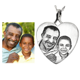 Heart Jewelry with Photo - Tricia's Gems