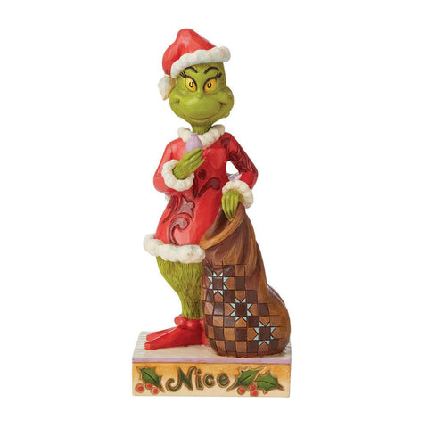 Grinch Two-Sided Naughty/Nice - Tricia's Gems