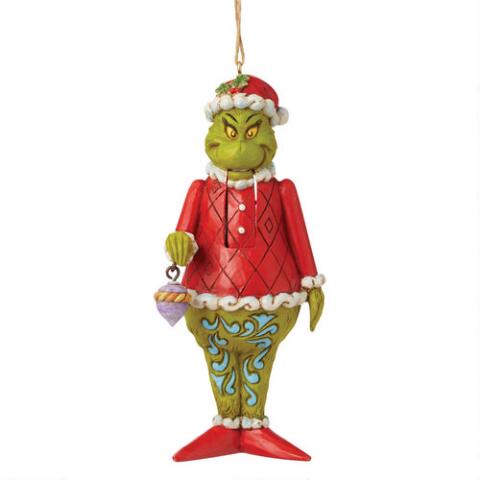 Grinch Nutcracker Ornament | Grinch by Jim Shore - Tricia's Gems