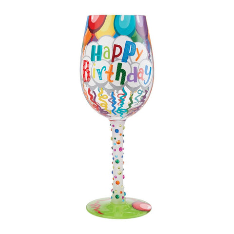 Wine Glass Birthday Streamers |  Lolita - Tricia's Gems