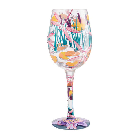 Wine Glass Dragonfly Magic | Lolita - Tricia's Gems