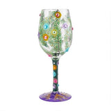 Season of Light Wine Glass - Tricia's Gems
