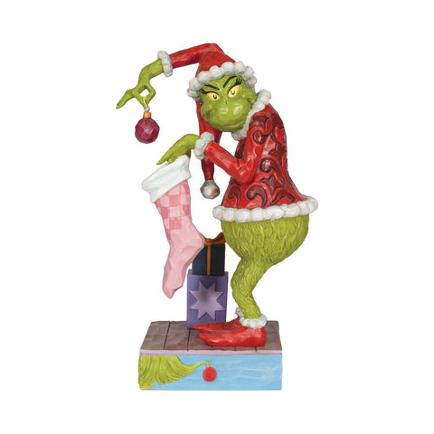 Grinch Stealing Ornament | Jim Shore Dr. Seuss - Tricia's Gems