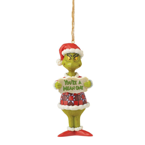 Grinch Orn You're A Mean One - Tricia's Gems