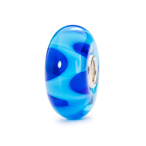 Azure Wave Bead | Trollbeads - Tricia's Gems