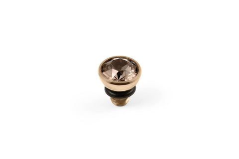 Bottone 5mm Silk Top Rose Gold - Tricia's Gems