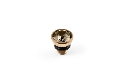 Bottone 5mm Light Silk Top Gold - Tricia's Gems