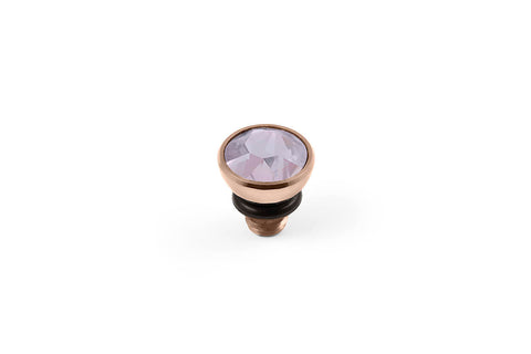 Bottone 5mm Rose Water Opal Top Rose Gold - Tricia's Gems