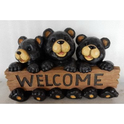 Bear Family Welcome Sign - Tricia's Gems
