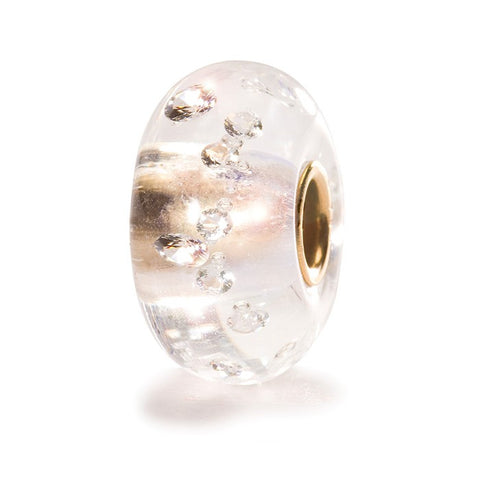 The Diamond Bead w/ Gold Core - Tricia's Gems