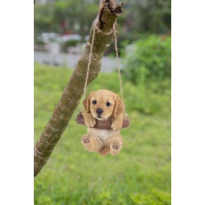 Pet Pals - Golden Retriever Puppy Hanging Figurines - Tricia's Gems