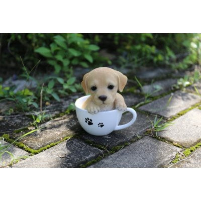 Pet Pals - Teacup Larbrador Puppy Figurine - Tricia's Gems