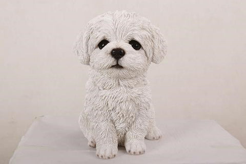 Pet Pals - Maltese Puppy Figurine - Tricia's Gems