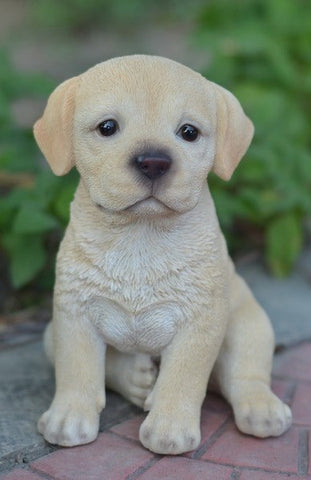 Pet Pals - Labrador- Yellow Puppy Figurine - Tricia's Gems