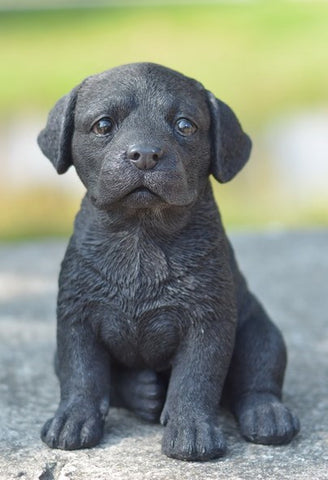 Pet Pals - Labrador - Black Puppy Figurine - Tricia's Gems