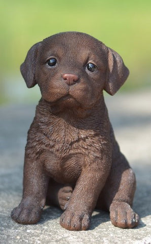 Pet Pals - Labrador - Chocolate Figurine - Tricia's Gems