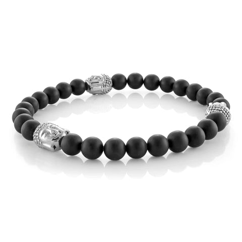 Mantra Bracelet | Italgem Steel - Tricia's Gems