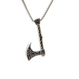 Silver And Bronze Viking Warrior Axe Pendant | Keith Jack - Tricia's Gems