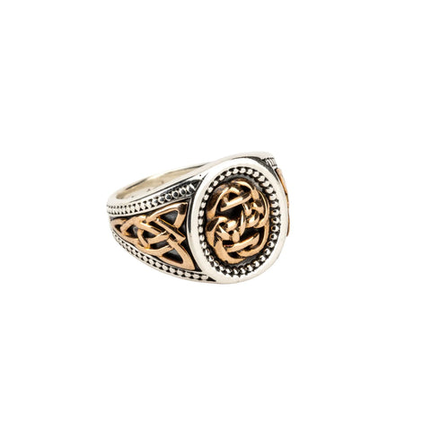 Path of Life Ring Bronze and Silver | Keith Jack - Tricia's Gems