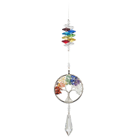 Wire Tree of Life Suncatcher - Tricia's Gems