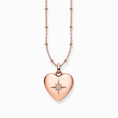 Necklace Heart Locket Rose Gold | Thomas Sabo - Tricia's Gems