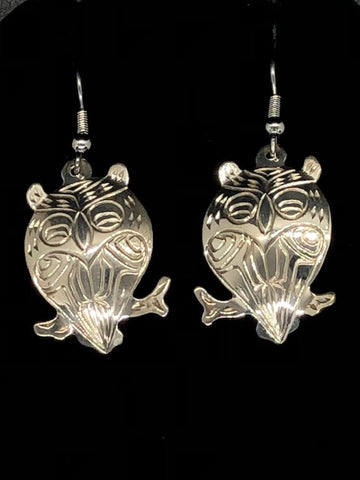 Owl Earrings - Tricia's Gems