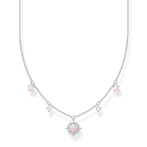 Shimmering Pink Opal Necklace | Thomas Sabo - Tricia's Gems