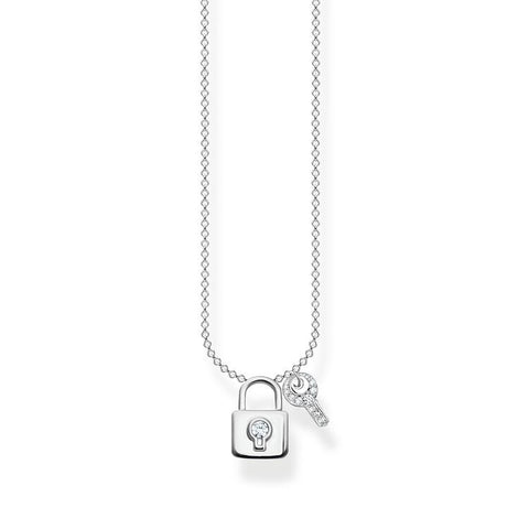 Necklace Lock With Key - Silver | Thomas Sabo - Tricia's Gems