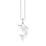 Necklace Dolphin With Blue Stones | Thomas Sabo - Tricia's Gems