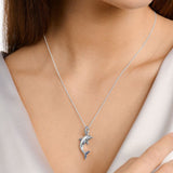 Necklace Dolphin With Blue Stones | Thomas Sabo - Tricia's Gems