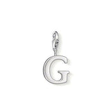Letter G Silver Charm | Thomas Sabo. - Tricia's Gems