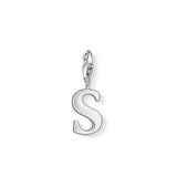Letter S Silver Charm | Thomas Sabo. - Tricia's Gems