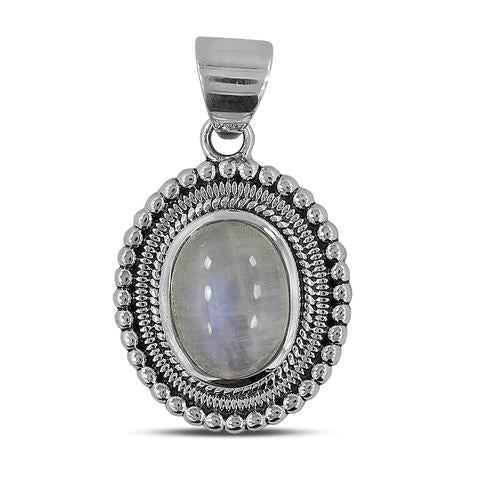 Rainbow Moonstone Designer 925 Sterling Silver - Tricia's Gems