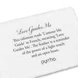 Love Guides Me Talisman Pendant | Pyrrha - Tricia's Gems