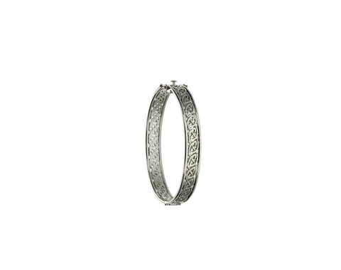 Window To the Soul Hinged Bangle | Keith Jack - Tricia's Gems