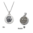 Personalized Petite Round Jewelry - Tricia's Gems