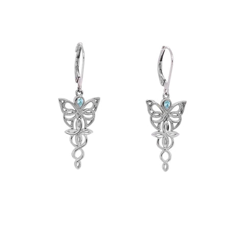 Butterfly Leverback Earring | Keith Jack - Tricia's Gems