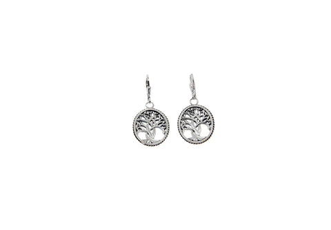 Tree of Life Leverback Earrings | Keith Jack - Tricia's Gems