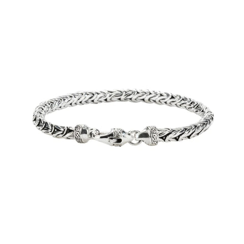 Silver Byzantine Bracelet | Keith Jack - Tricia's Gems